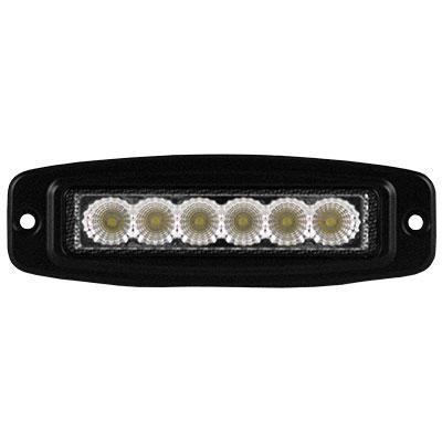 Straight 6 Flush Mount Work Light 10-20050