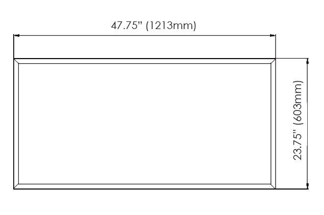 2'x4' Flat Panel LED light 15-8021