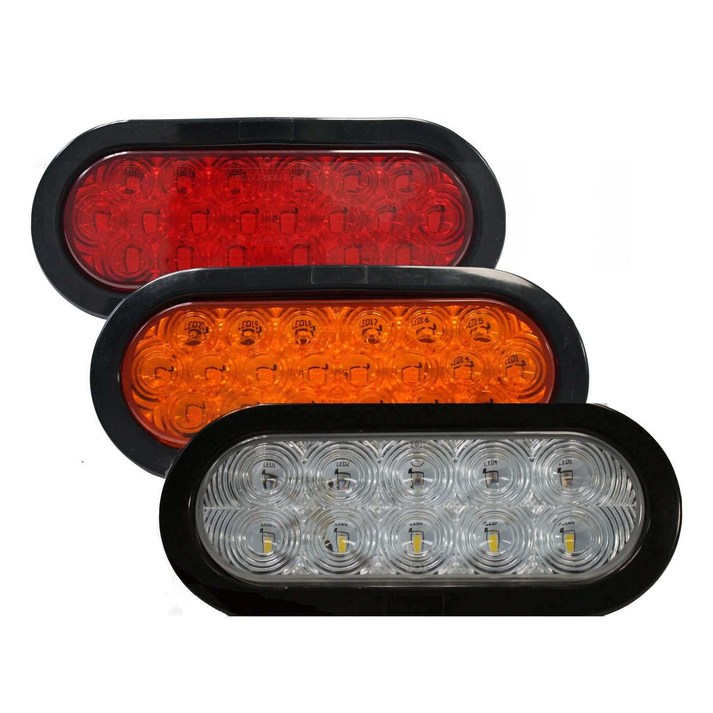 DOT/SAE 6" LED Marker Lights 10-20192/10-20193/10-20194