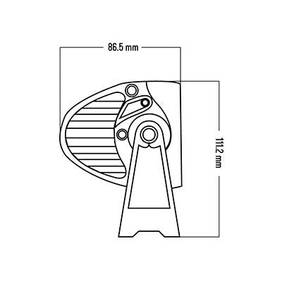 4" Dual Row LED Light Bar - DRC4 10-10144