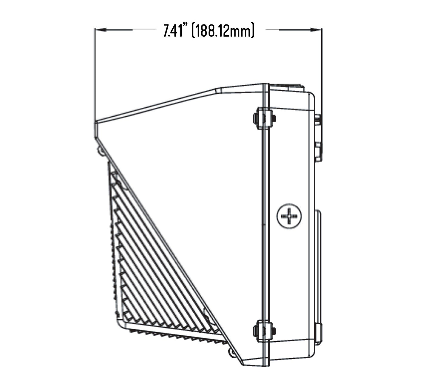 **SALE!! 70W LED Wall Pack (7700 Lumens) 15-4003