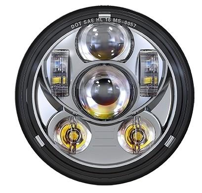 5.75" LED Motorcycle LED Headlight 10-20208 / 10-20207