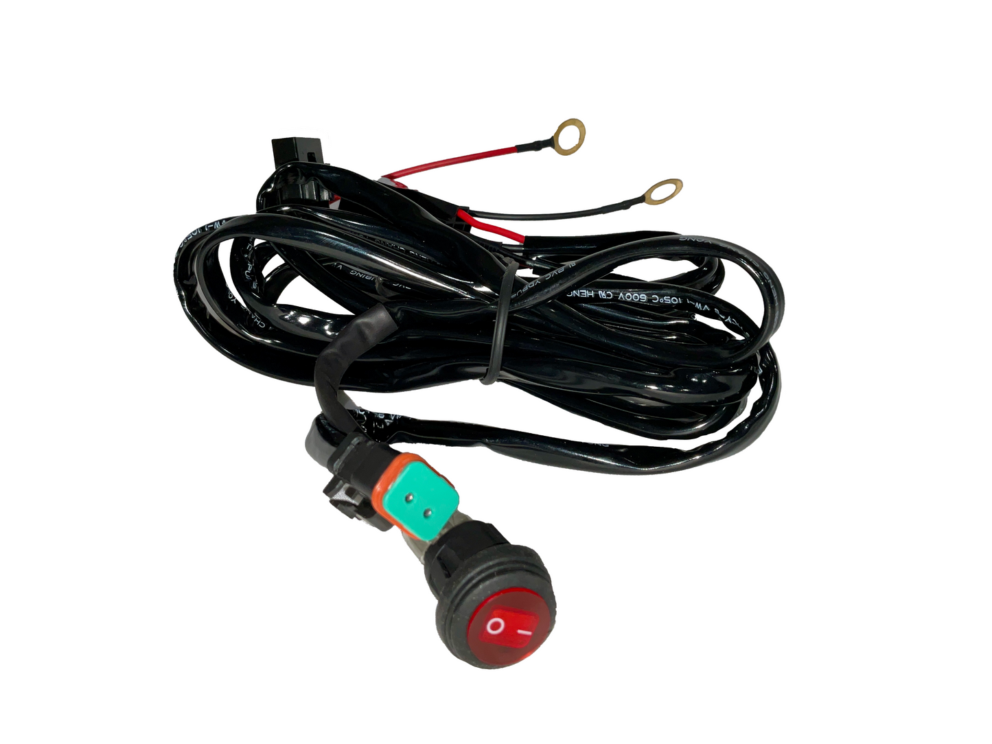 H1 (Short) Wiring Harness & Switch Kit (1-Light), 10-30247