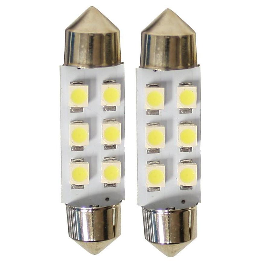 4210 Replacement Festoon LED Bulbs (42mm) PAIR 10-20121