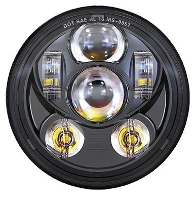 5.75" LED Motorcycle LED Headlight 10-20208 / 10-20207